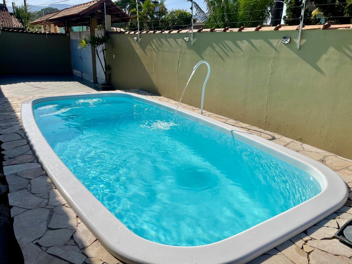 Casa Temporada Piscina Com Hidromassagem Ao Lado Da Praia, Vista Linda, Sp